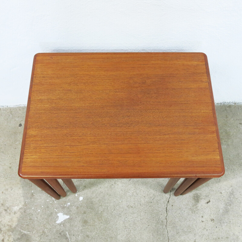 Vintage Danish Nest Tables, 1960’s