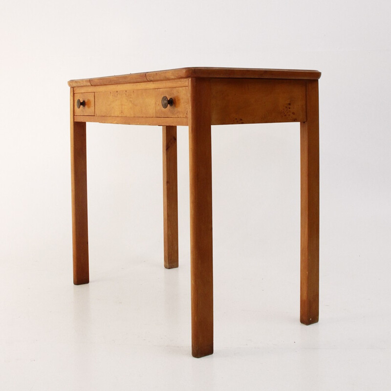 Italian dressing table with drawers and a mirror -  1940s 