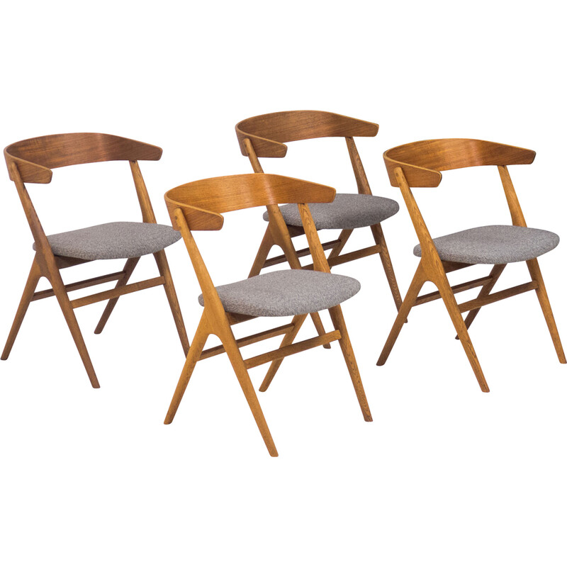 Ensemble de 4 chaises - helge sibast