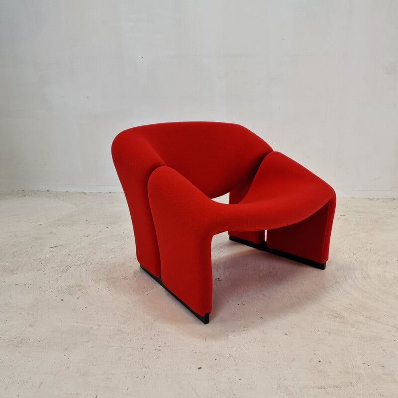 Fauteuil vintage modèle F580 Groovy par Pierre Paulin pour Artifort, 1966