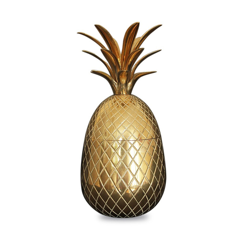 Pineapple shaped ice bucket - 1970s