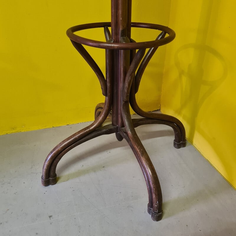 Vintage bentwood coat rack by Thonet, 1900