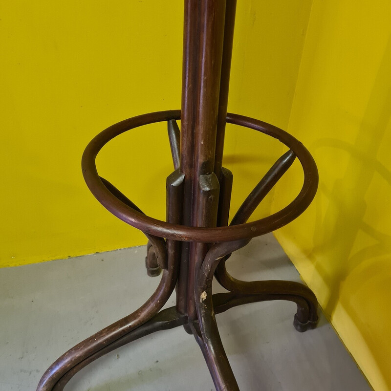 Porte-manteau vintage en bois courbé de Thonet, 1900