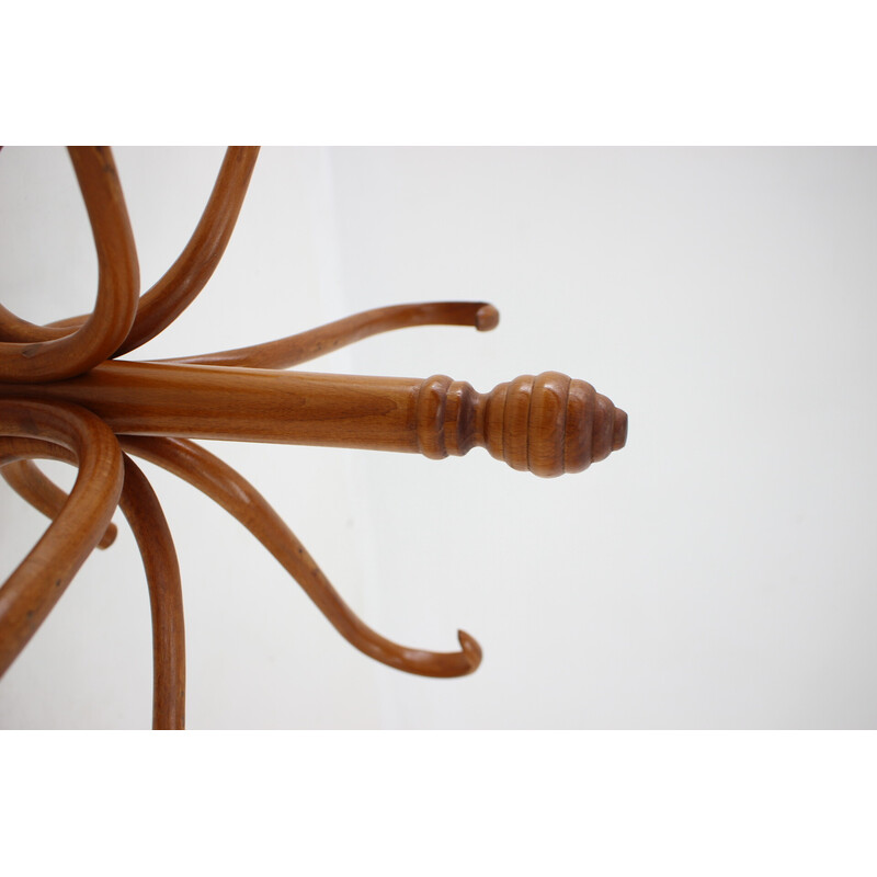 Vintage beech coat rack by Ton, Czechoslovakia 1980