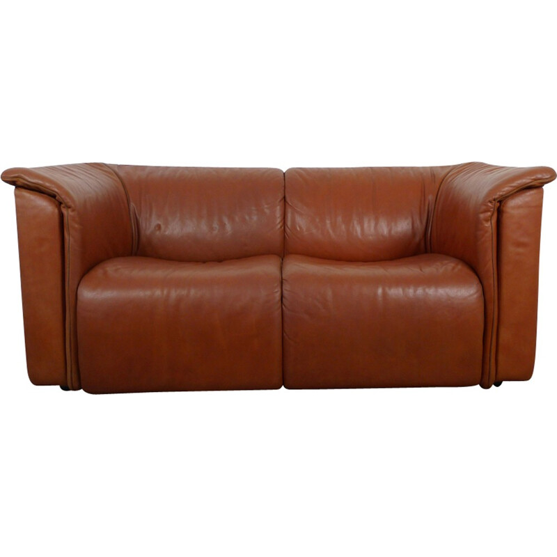 Hochbarett leather sofa by Karl Wittmann for Wittmann - 1970s