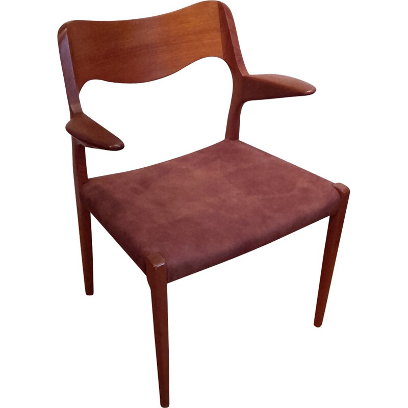 Model 55 Scandinavian desk chair by Niels Otto MOLLER - 1950s