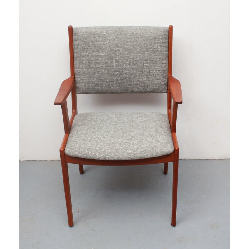 Vintage teak armchair by Johannes Andersen for Uldum Möbelfabrik, Denmark 1960