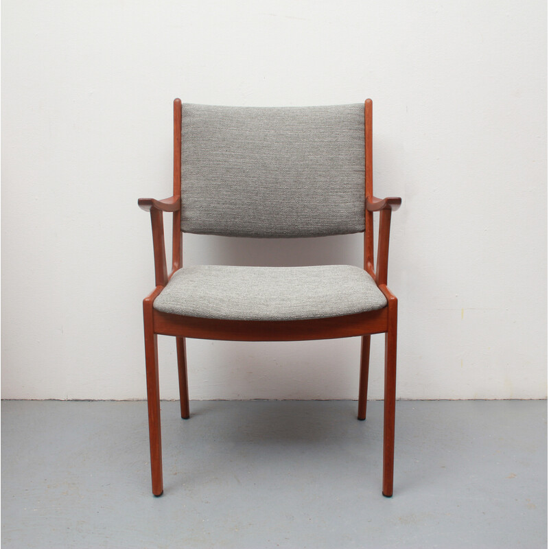 Fauteuil vintage en teck par Johannes Andersen pour Uldum Möbelfabrik, Danemark 1960