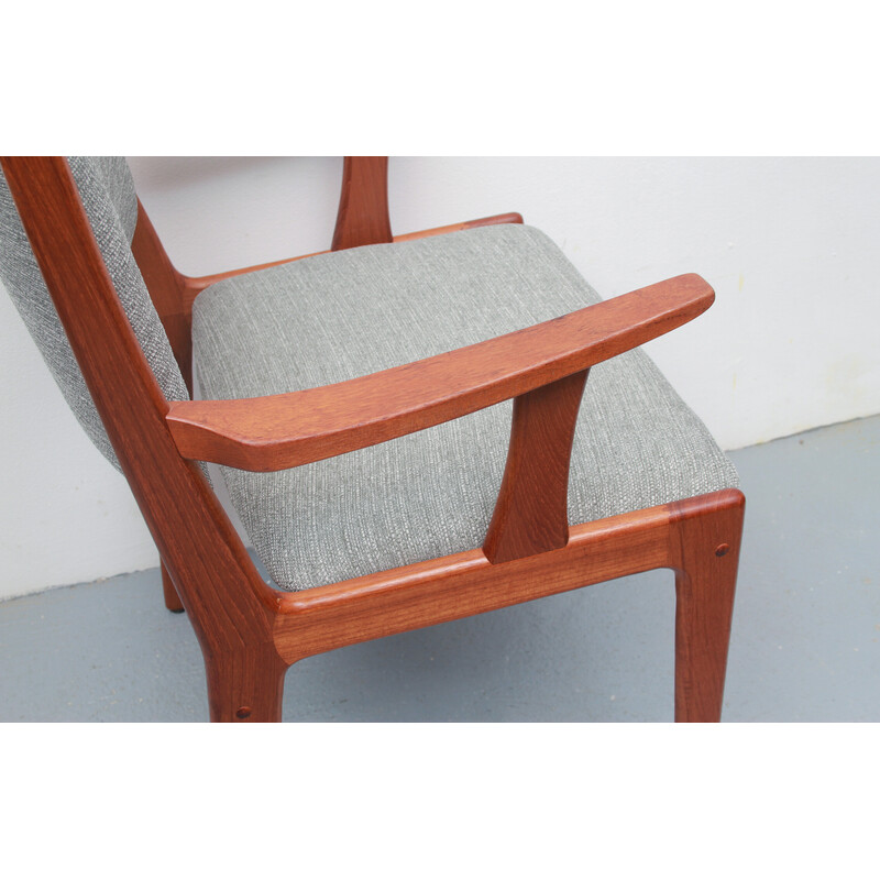 Vintage teak armchair by Johannes Andersen for Uldum Möbelfabrik, Denmark 1960