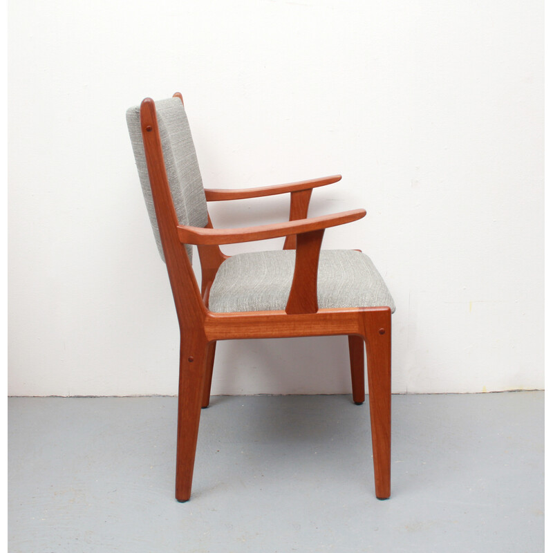 Fauteuil vintage en teck par Johannes Andersen pour Uldum Möbelfabrik, Danemark 1960