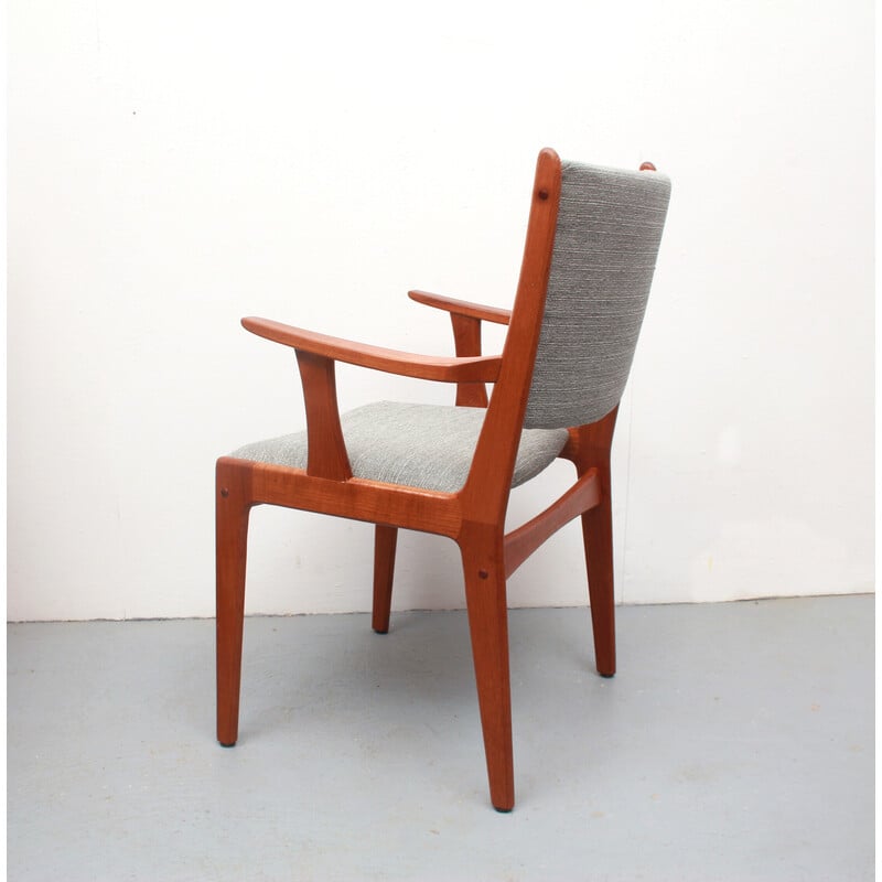 Vintage teak armchair by Johannes Andersen for Uldum Möbelfabrik, Denmark 1960