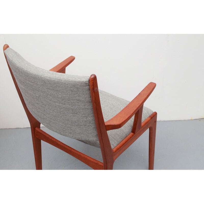 Vintage teak armchair by Johannes Andersen for Uldum Möbelfabrik, Denmark 1960