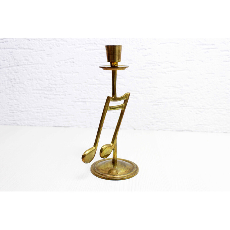 Vintage brass candlestick
