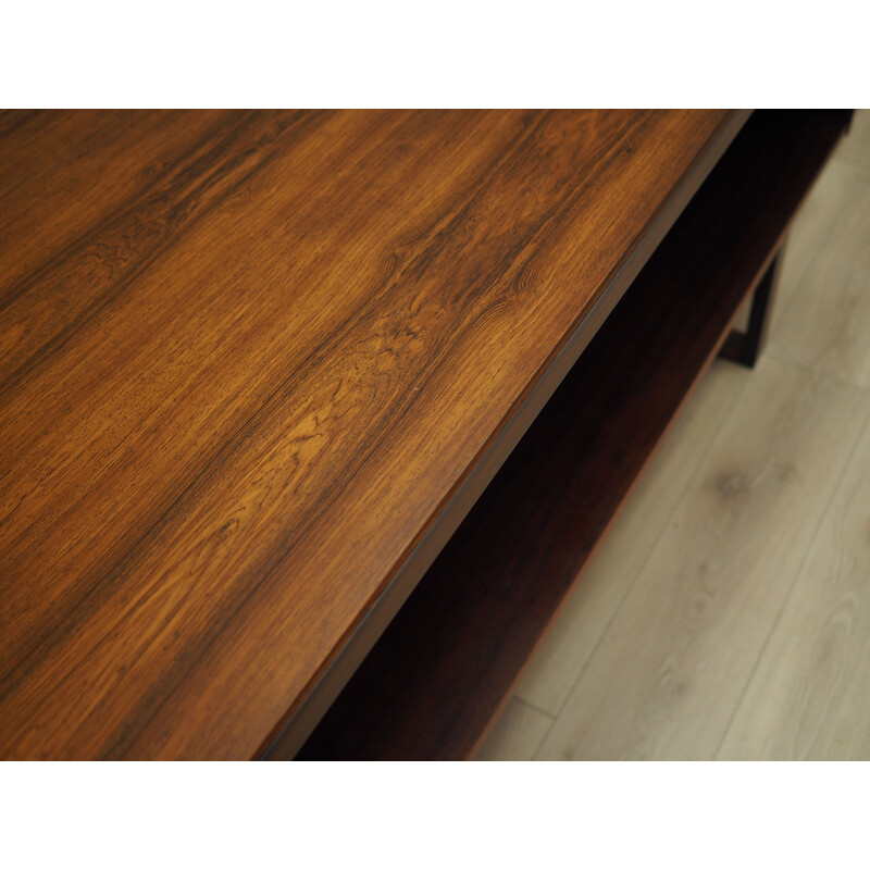 Vintage rosewood desk by Torben Valeur and Henning Jensen, Denmark 1960