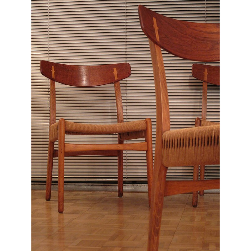 Set of 4 Hans Wegner CH-23 chairs - 1950s