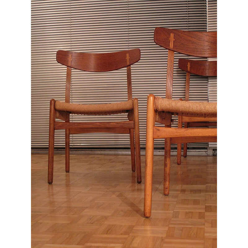 Set of 4 Hans Wegner CH-23 chairs - 1950s