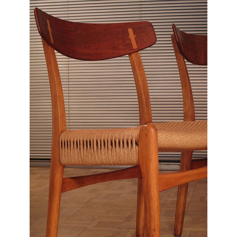 Set of 4 Hans Wegner CH-23 chairs - 1950s