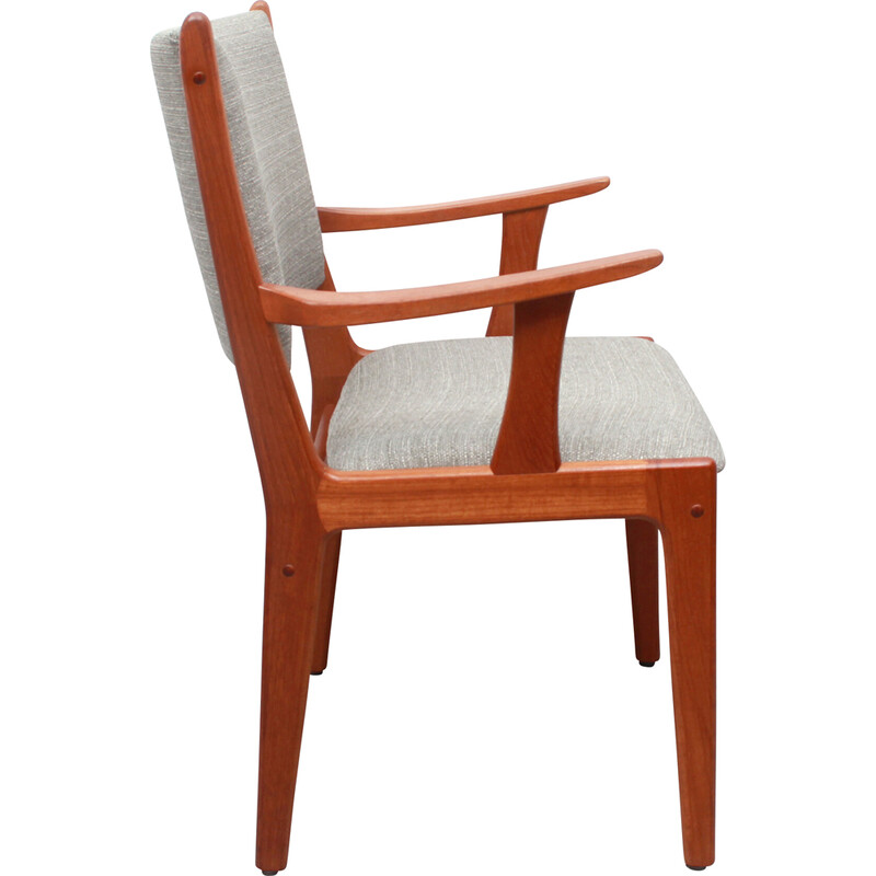 Fauteuil vintage en teck par Johannes Andersen pour Uldum Möbelfabrik, Danemark 1960