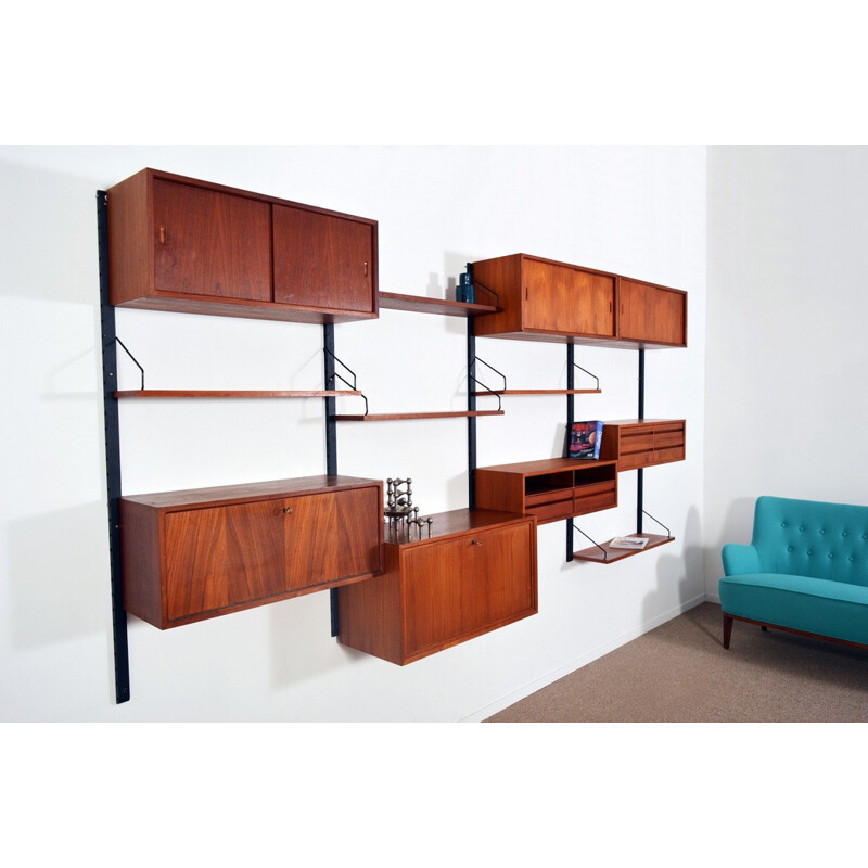 Wall system storage by Poul Cadovius - 1960s