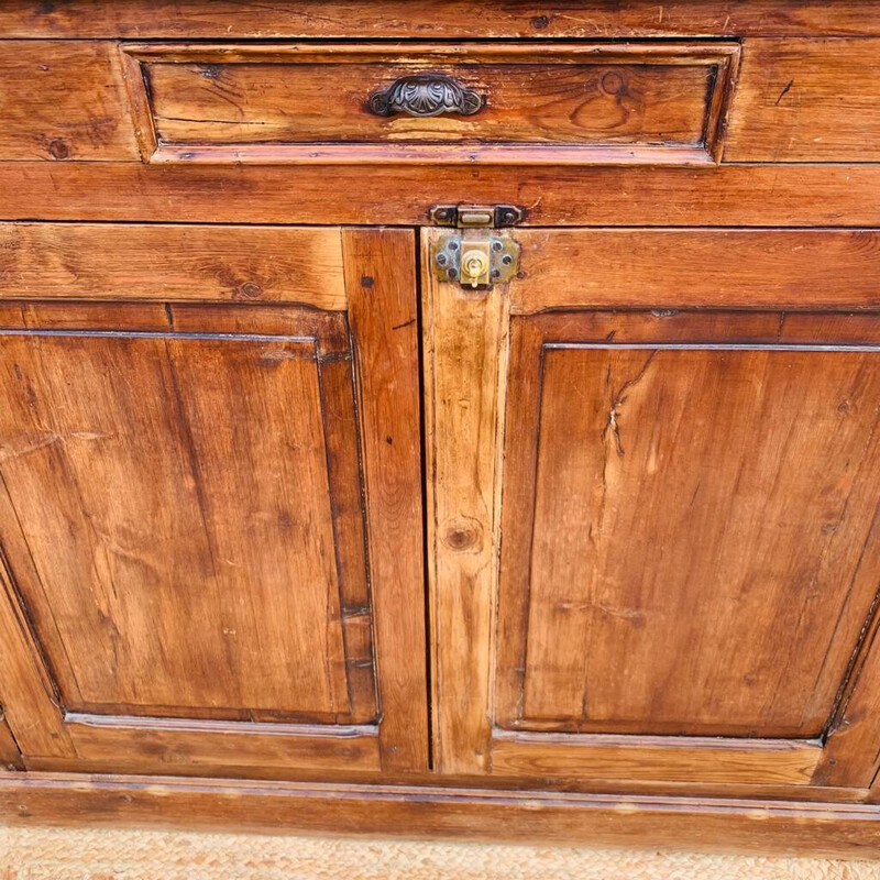 French vintage corner sideboard