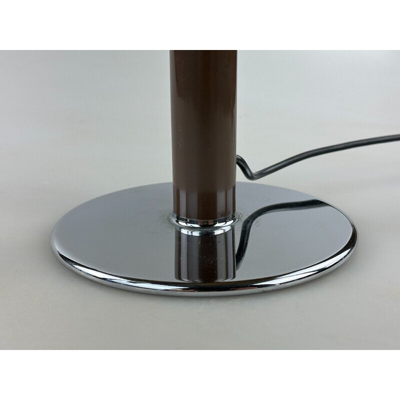 Vintage table lamp in chromed metal for Ingo Maurer, 1960-1970