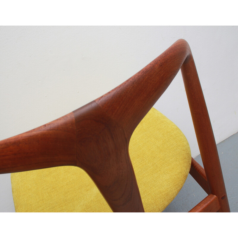 Chaise vintage Juliane en teck par Johannes Andersen pour Uldum, Danemark 1960