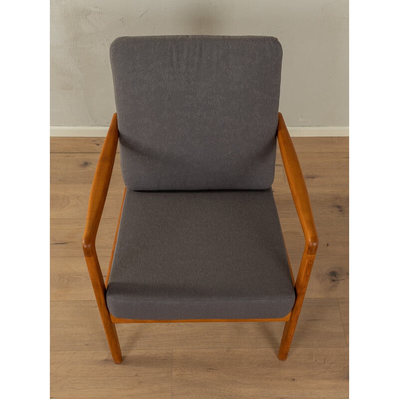 Vintage Fd-109 beech armchair by Ole Wanscher for France and Daverkosen, Denmark 1950