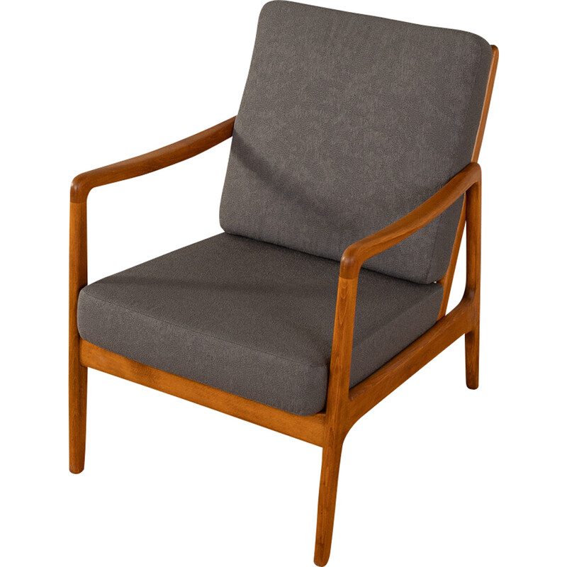 Vintage Fd-109 beech armchair by Ole Wanscher for France and Daverkosen, Denmark 1950