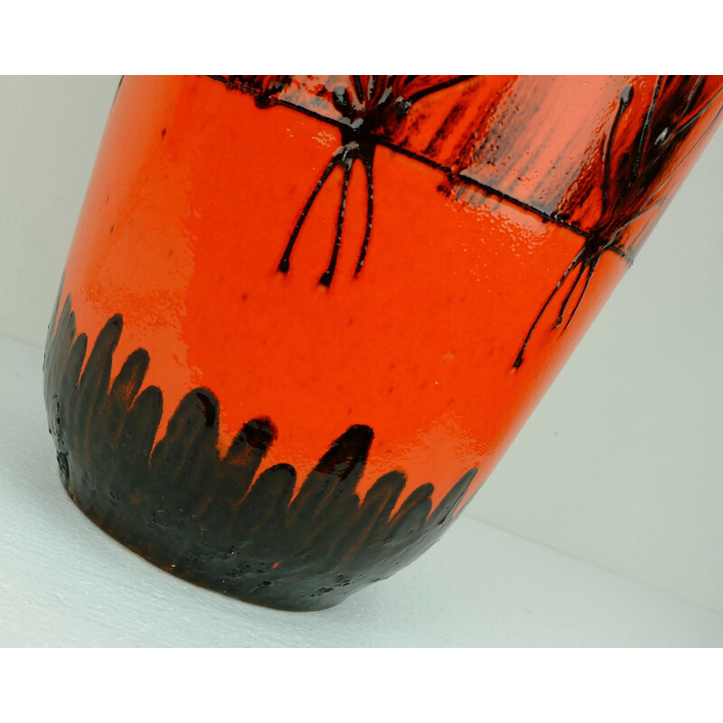 Scheurich vintage floor vase - 1960s