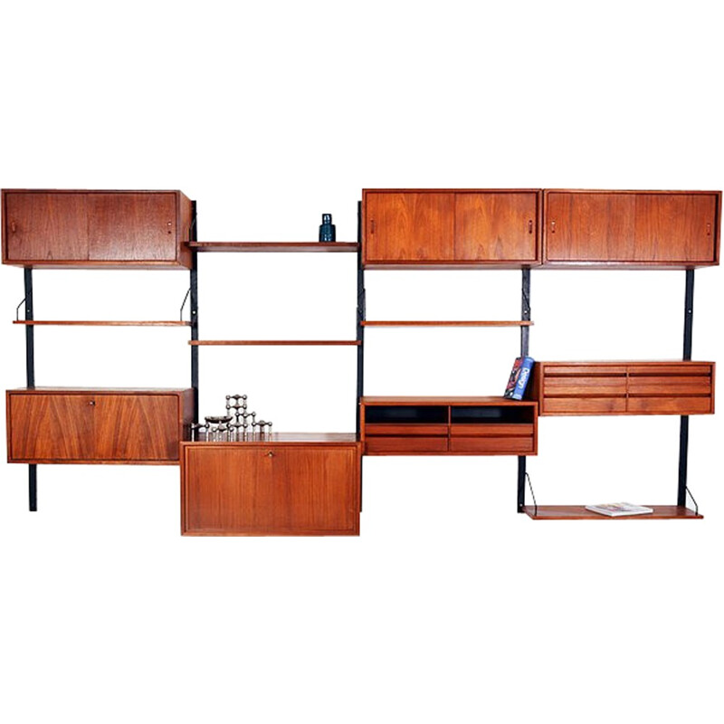 Wall system storage by Poul Cadovius - 1960s