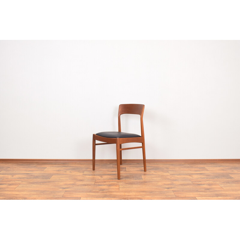 Set of 4 vintage teak chairs by Henning Kjærnulf for Korup Stolefabrik, 1960