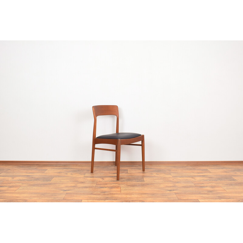 Set of 4 vintage teak chairs by Henning Kjærnulf for Korup Stolefabrik, 1960