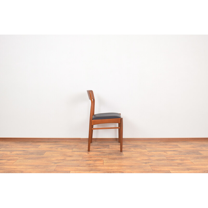 Set of 4 vintage teak chairs by Henning Kjærnulf for Korup Stolefabrik, 1960