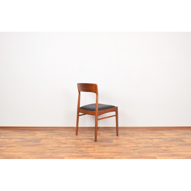 Set of 4 vintage teak chairs by Henning Kjærnulf for Korup Stolefabrik, 1960