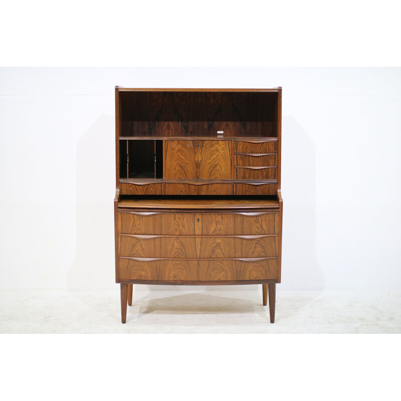 Vintage rosewood secretary desk - 1960s