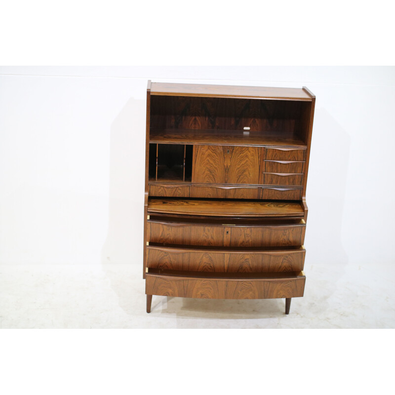 Vintage rosewood secretary desk - 1960s