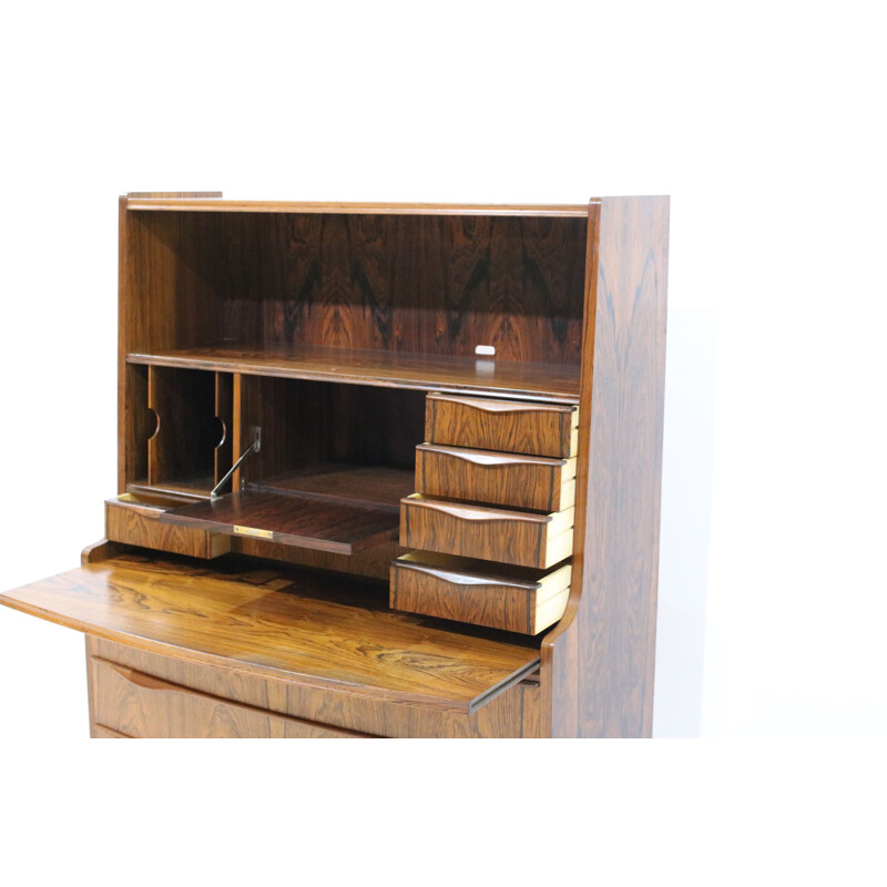 Vintage rosewood secretary desk - 1960s