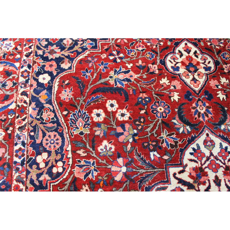Tapete de lã Keshan vintage, Irão