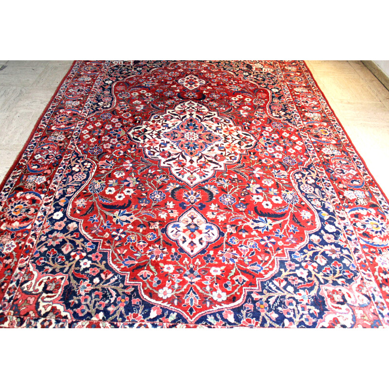 Vintage wool Keshan rug, Iran