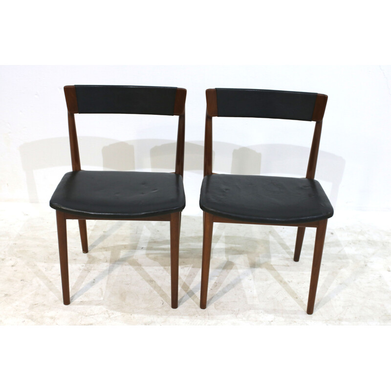 Paire de chaises d'Henry Rosengren Hansen, Brande Møbelindustri - 1960
