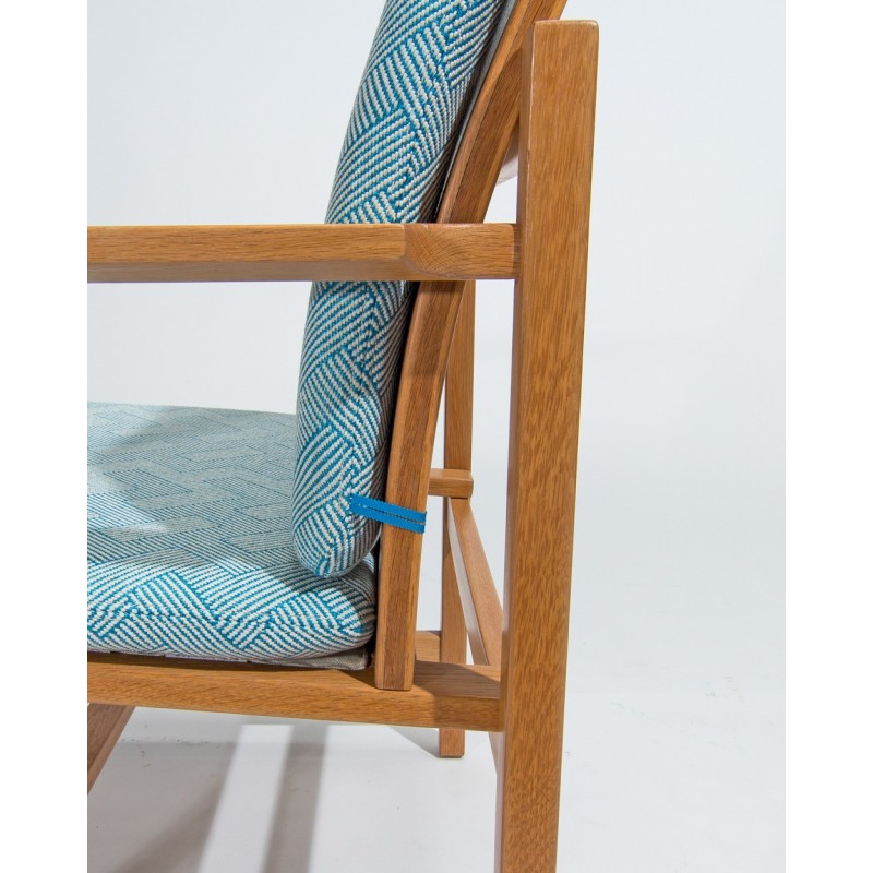 Ein Paar Vintage-Sessel aus Eiche von Borge Mogensen für Fredericia Stolefabrik, Dänemark 1960