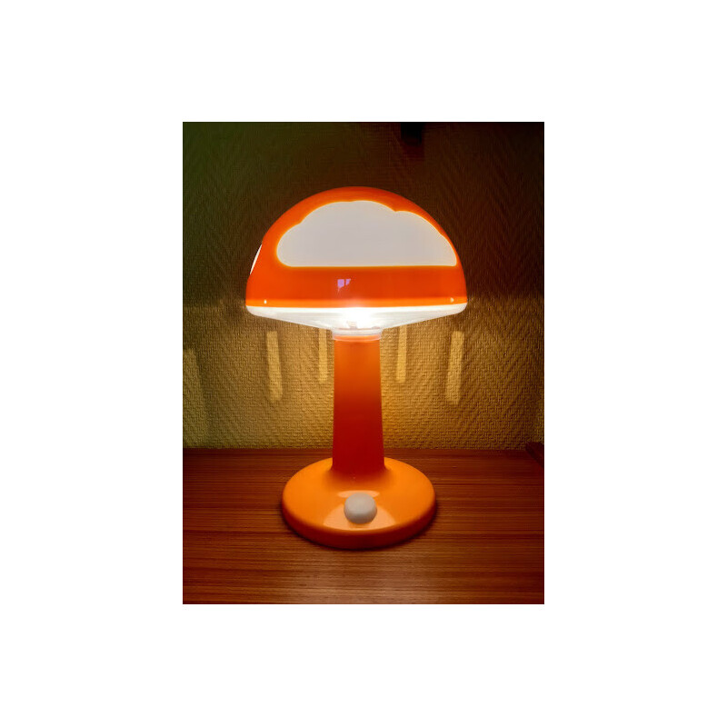 Vintage Wolke Lampe Skojig von Henrik Preutz für Ikea in orange