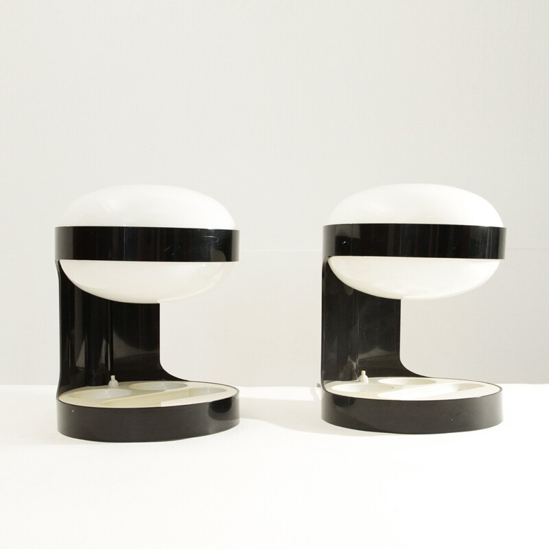 Pair of KD29 table lamp by Joe Colombo for Kartell - 1960s