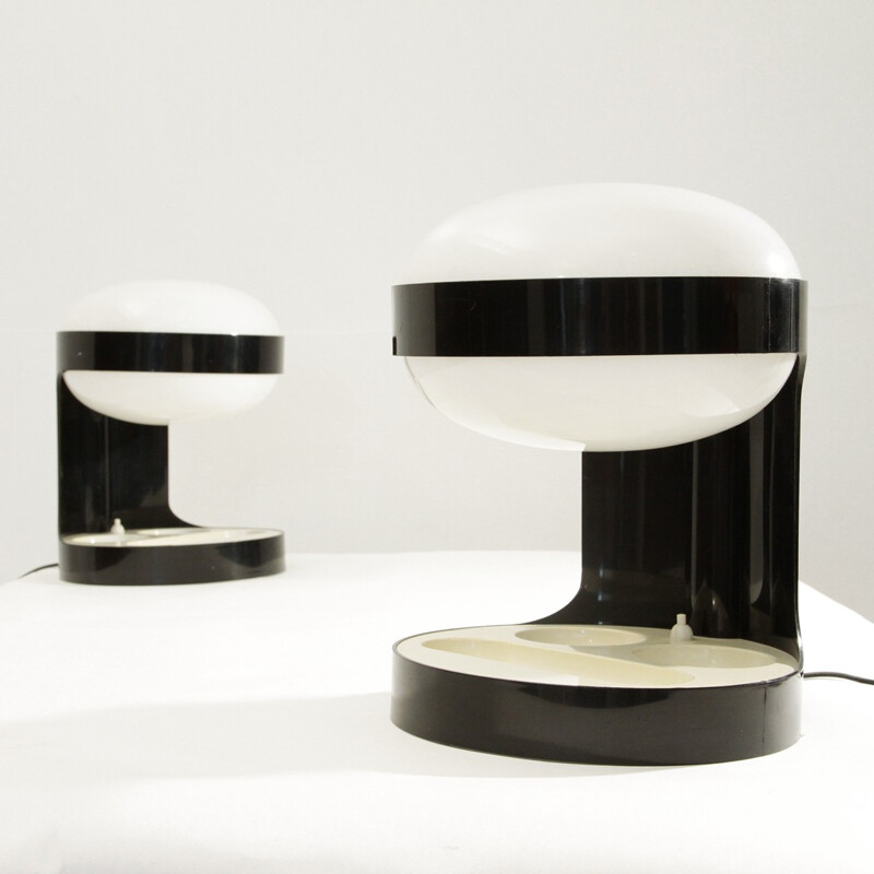 Pair of KD29 table lamp by Joe Colombo for Kartell - 1960s