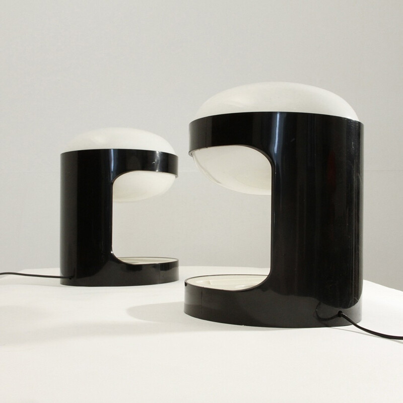 Pair of KD29 table lamp by Joe Colombo for Kartell - 1960s