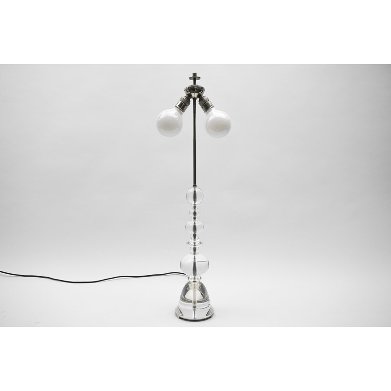 Vintage acrylic floor lamp by Ingo Maurer for M-Design, Germany 1960