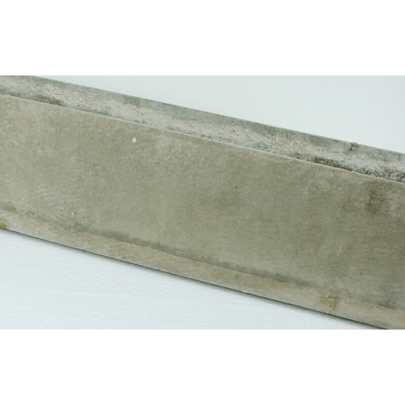 Grey stone fiber cement planter by Eternit - 1950s