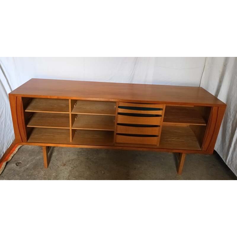 Vintage teak sideboard by Henning Kjaernulf for Bruno Hansen, Denmark 1960