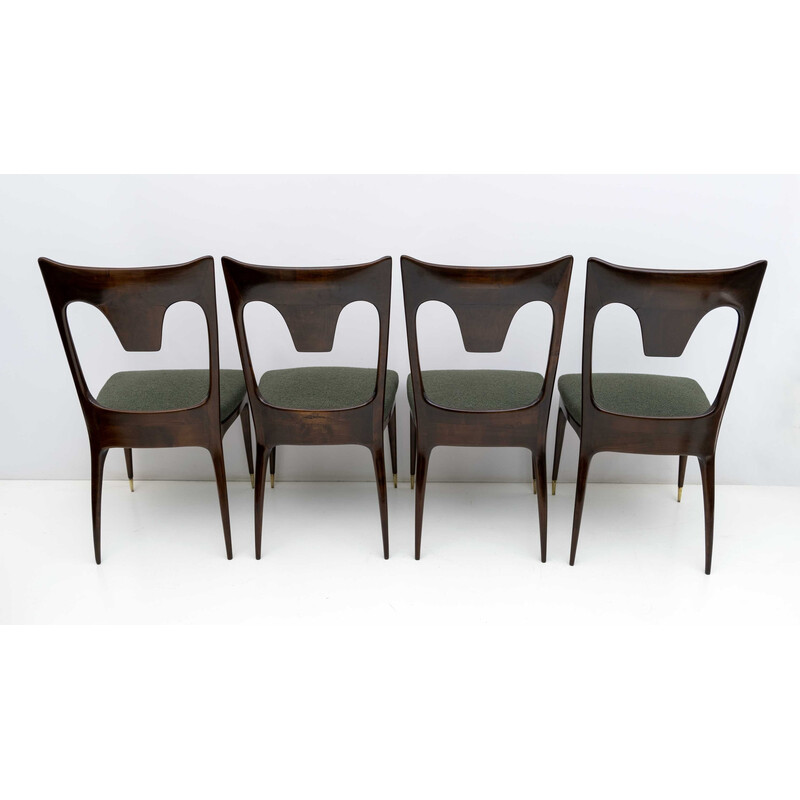 Set of 4 vintage chairs by Ico and Luisa Parisi for Ariberto Colombo, 1950