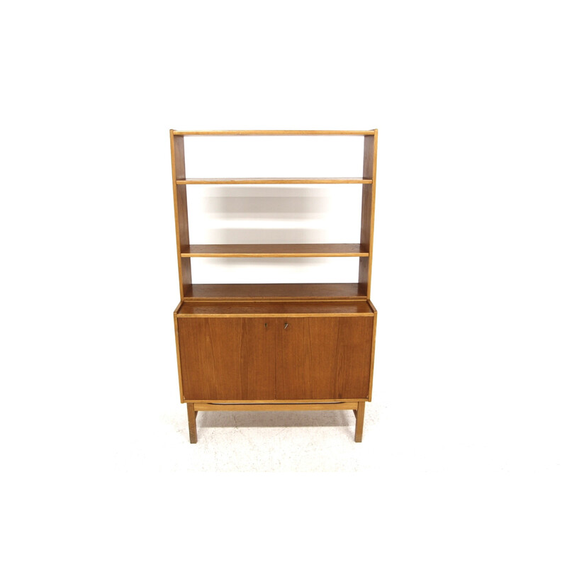 Vintage teak storage unit for Ajfa Tibro, Sweden 1960